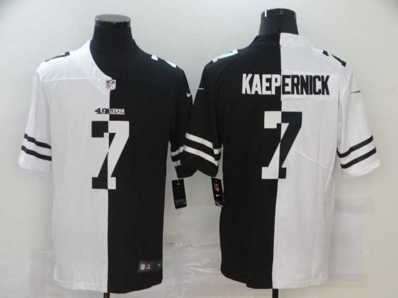 Nike 49ers 7 Colin Kaepernick Black And White Split Vapor Untouchable Limited Jersey Dzhi,We sell and wholesale Nike 49ers 7 Colin Kaepernick Black And White Split Vapor Untouchable Limited Jersey Dzhi on line form chian!